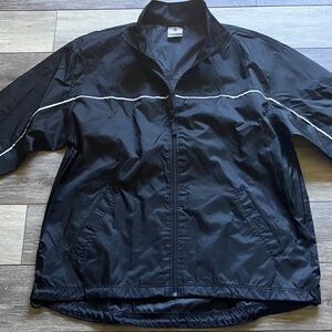 Footlocker Black Windbreaker Jacket large
